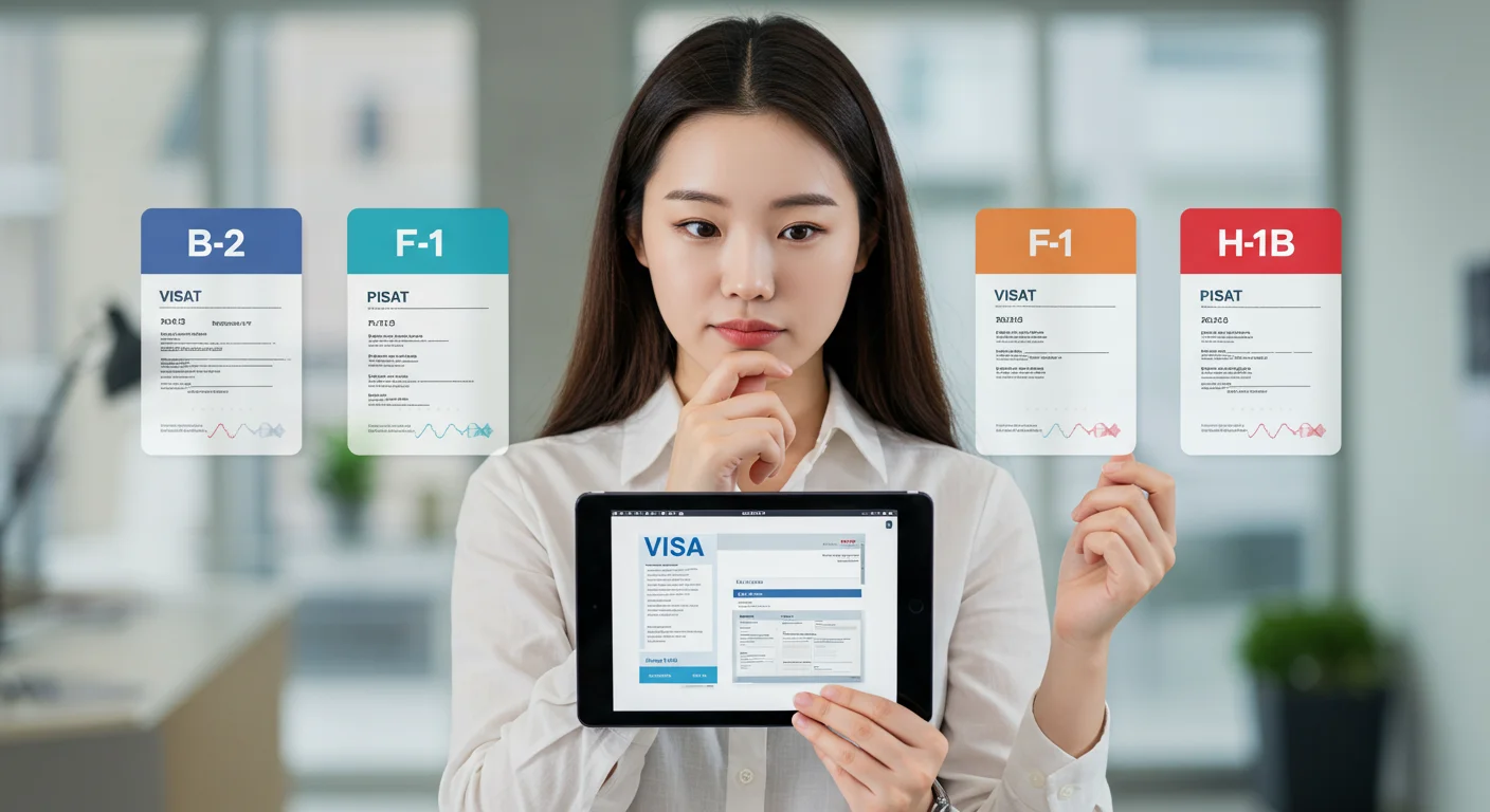 나에게 맞는 비자는? B-2 비자와 다른 비자 유형