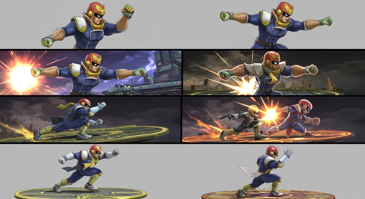 게임 속 팔콘펀치, 어떻게 변했을까?