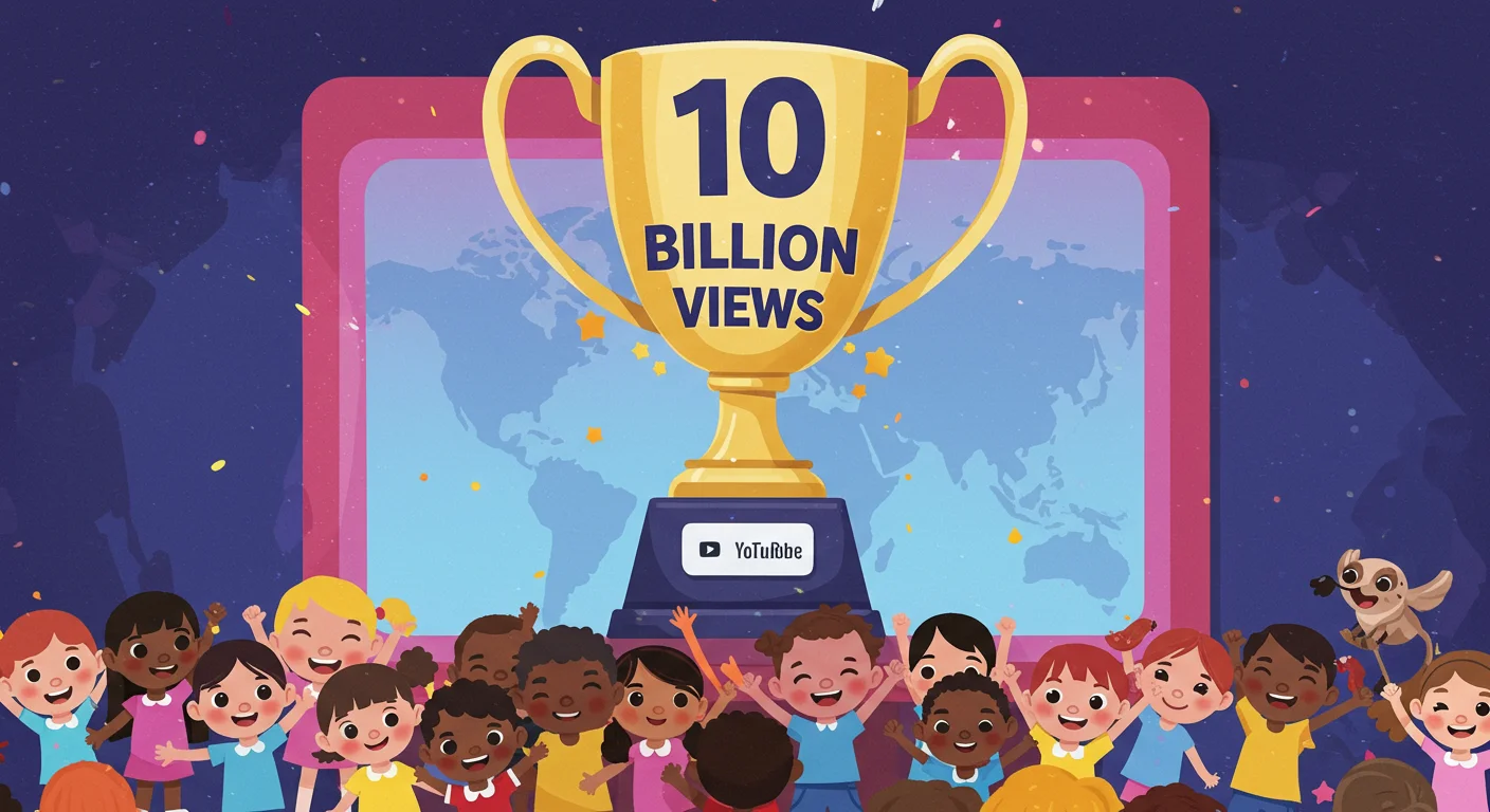 유튜브 100억뷰 신화! 더핑크퐁컴퍼니의 글로벌 위상