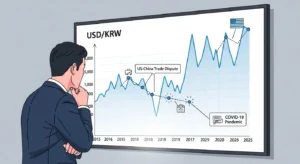 환율조회 2025년 실시간 환율 변동 원인 확인