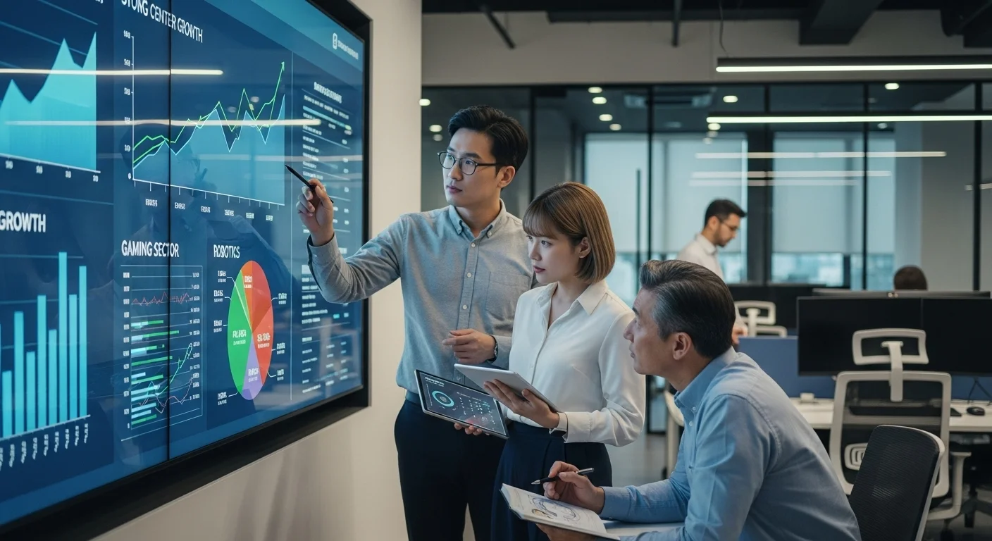 부문별 매출 성과와 AI 수요의 관계