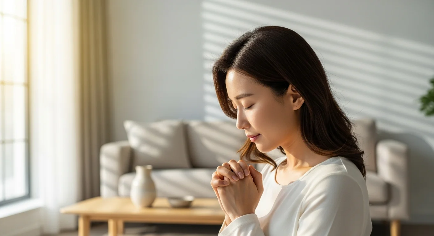 새해 첫 기도, 주님께 하루를 맡기는 믿음