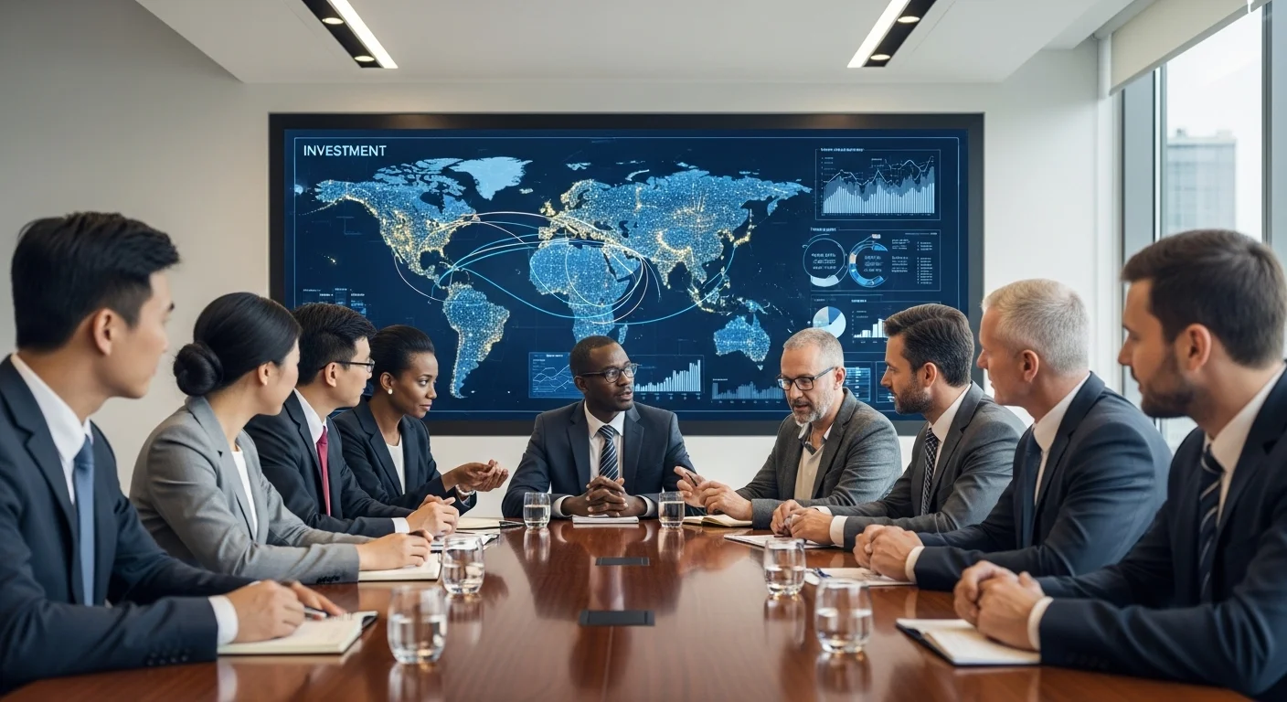 무역·투자 협력 논의: 1세션의 주요 내용