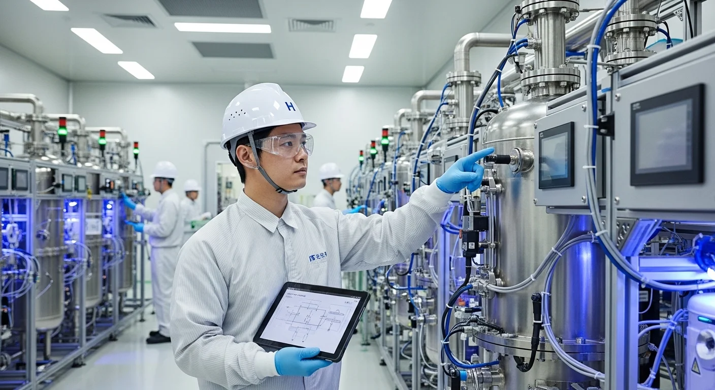 핵심 수소 기술과 생산 능력