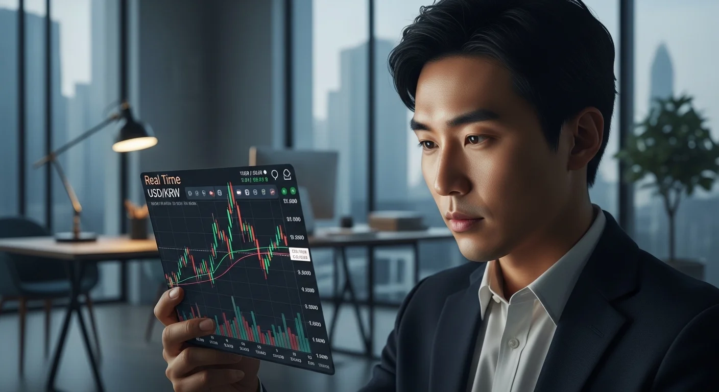 2026년 2월 24일 USD/KRW 실시간 환율 동향